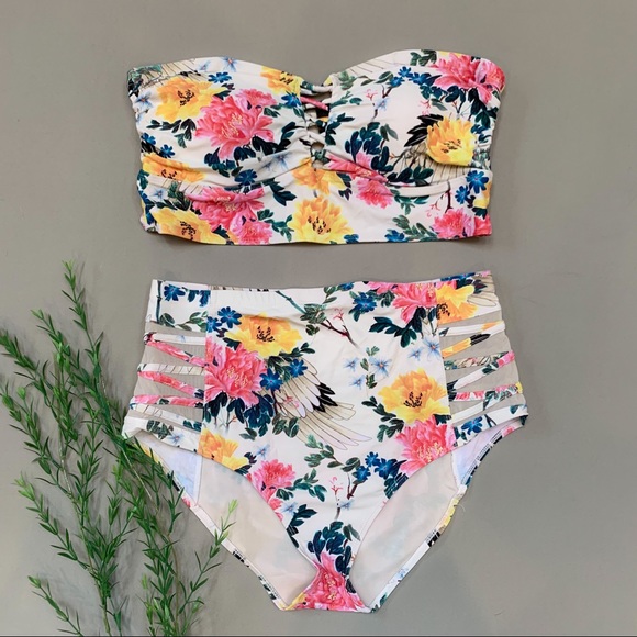 torrid Other - TORRID floral Angel wings bikini set, 1X.